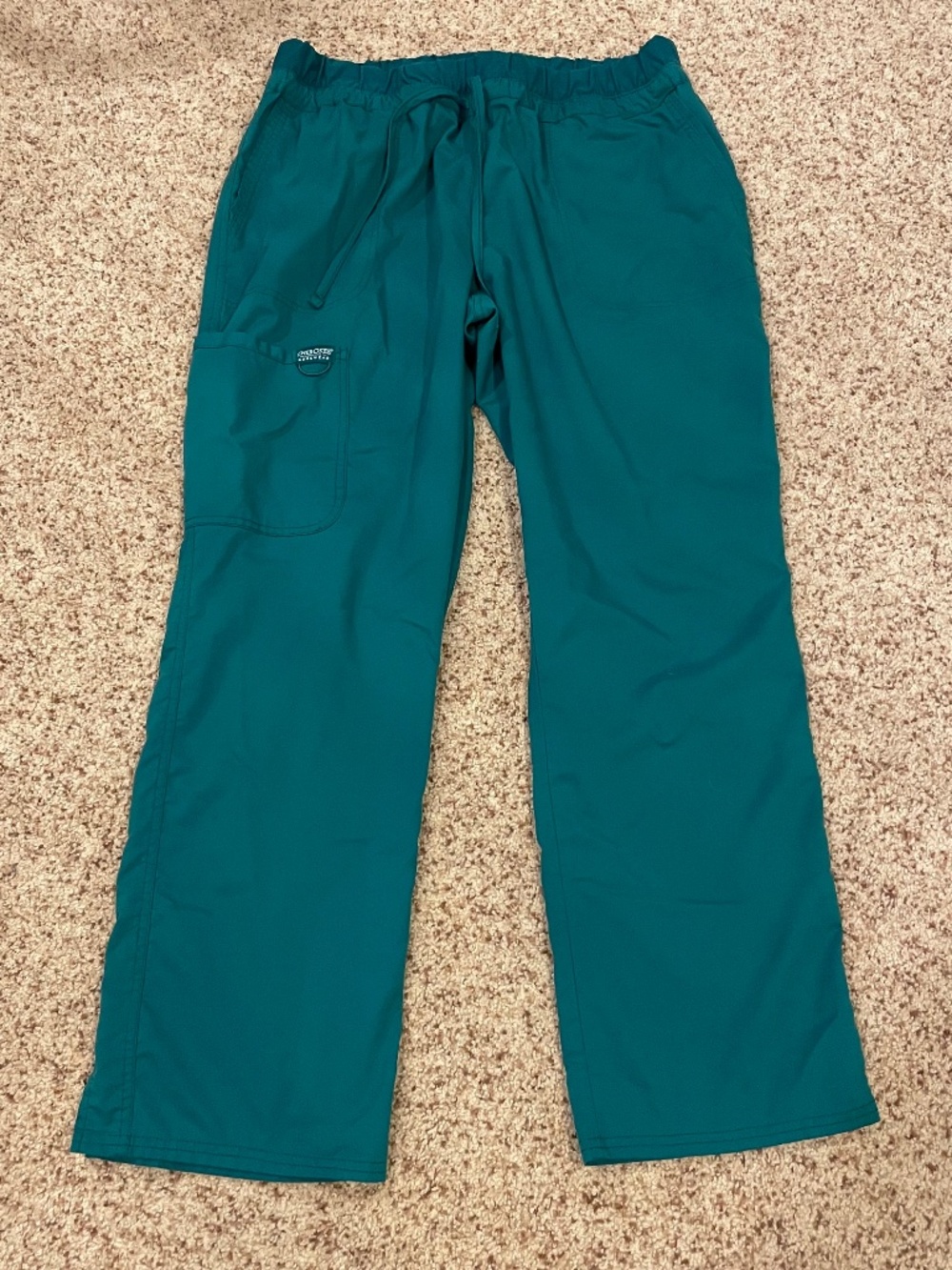 Cherokee Authentic Workwear Hunter Green Scrub Pants Women’s Size XL
